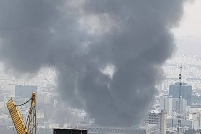 Israel struck the building of the Iranian state television during a live broadcast