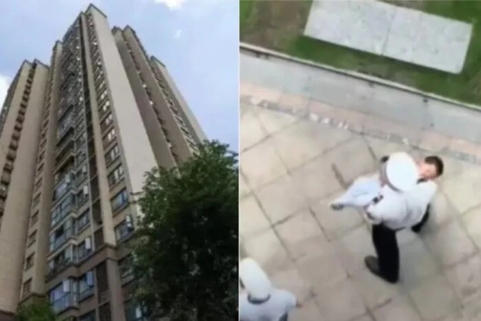 A Boy Miraculously Survives After Falling from a Skyscraper in China