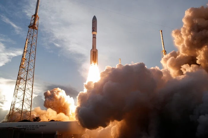 The first internet satellite by Amazon in space