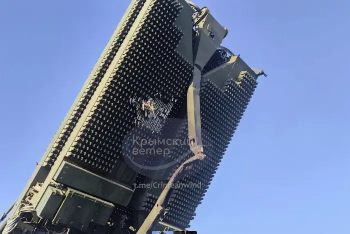 Destroyed radar station S-400 in the Crimean Peninsula (photo)