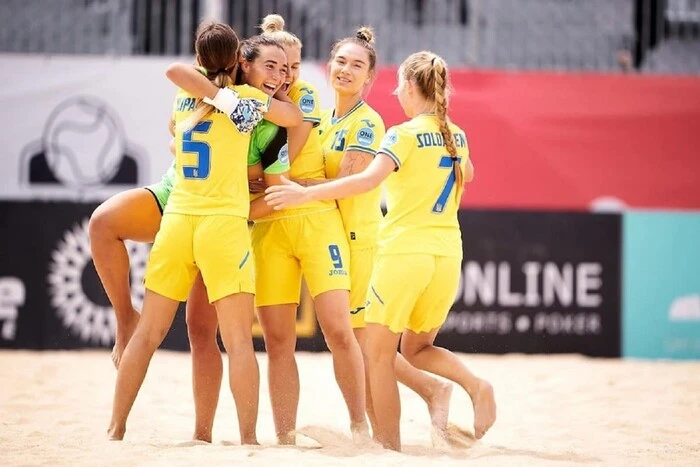 The women's national team of Ukraine in beach soccer won victory in the second match of the Euroleague-2025