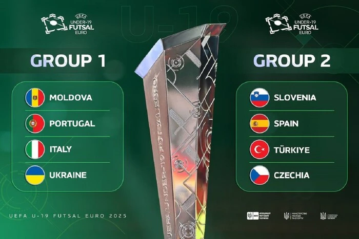 Euro-2025 im Futsal: Spielplan der U19-Nationalmannschaft der Ukraine bekanntgegeben
