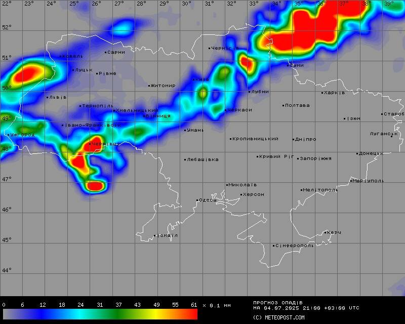 Das Wetter in der Ukraine wird sich drastisch ändern: Didenko zeigt, worauf man bis zum 9. Juli warten sollte