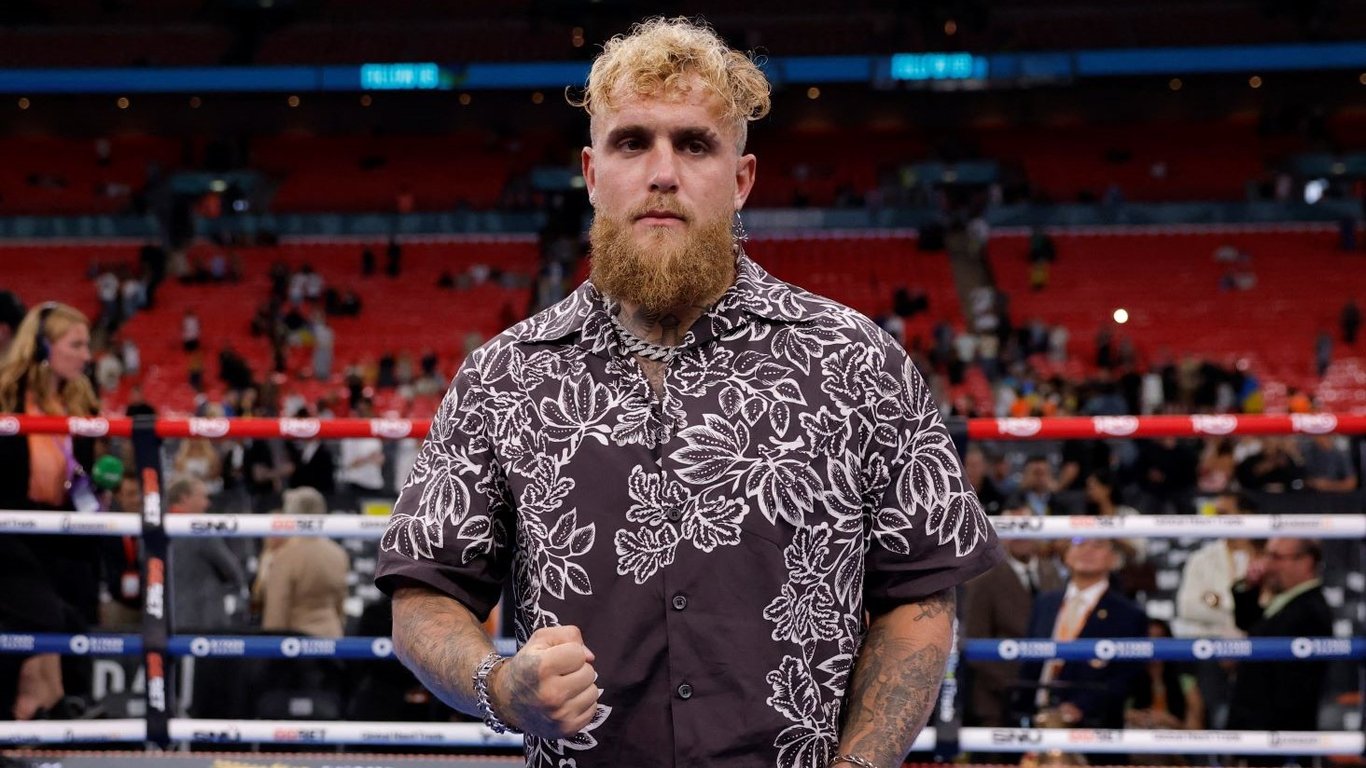 Jake Paul podczas walki Usyka otrzymał atrybut od brygady ZSU